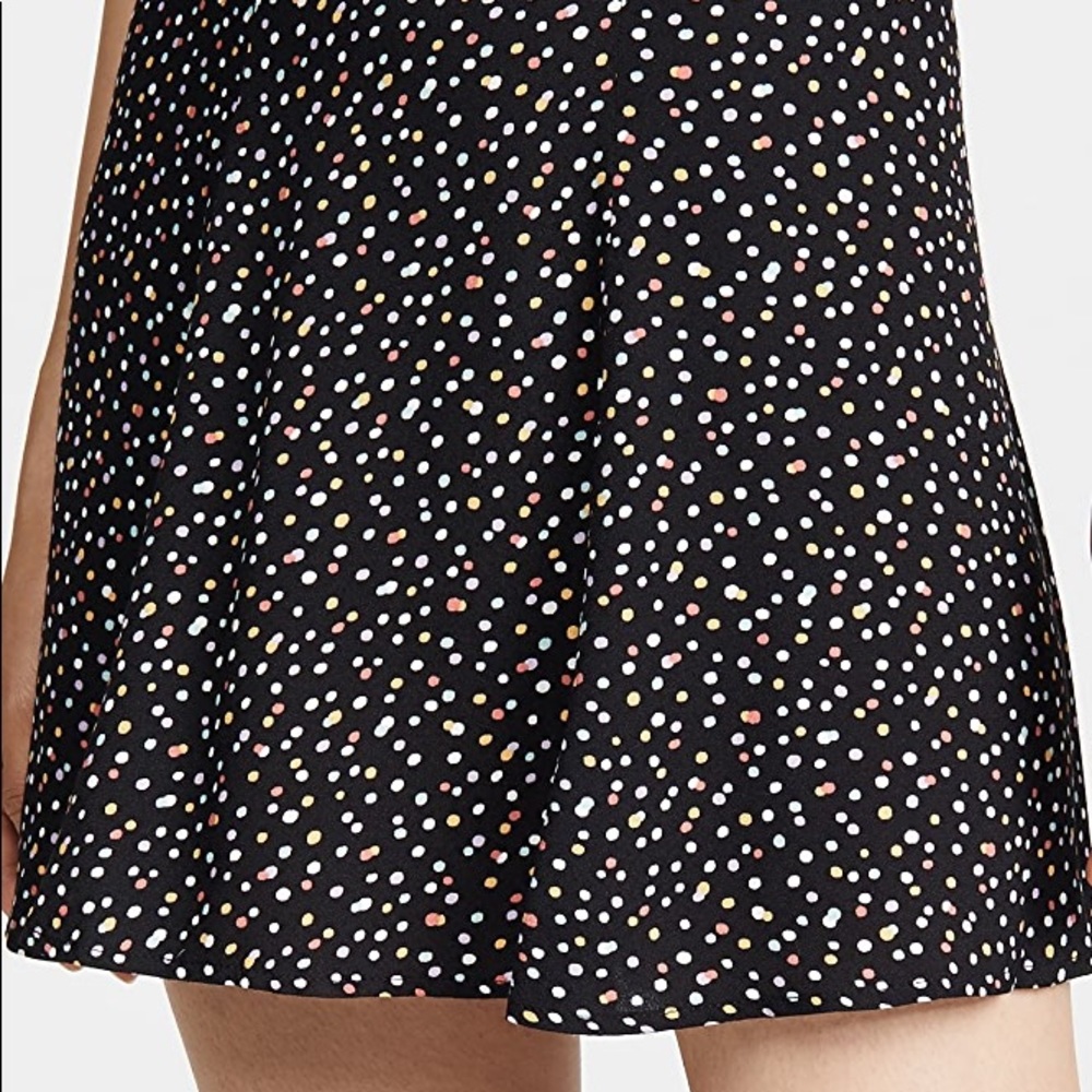 Reformation flounce skirt